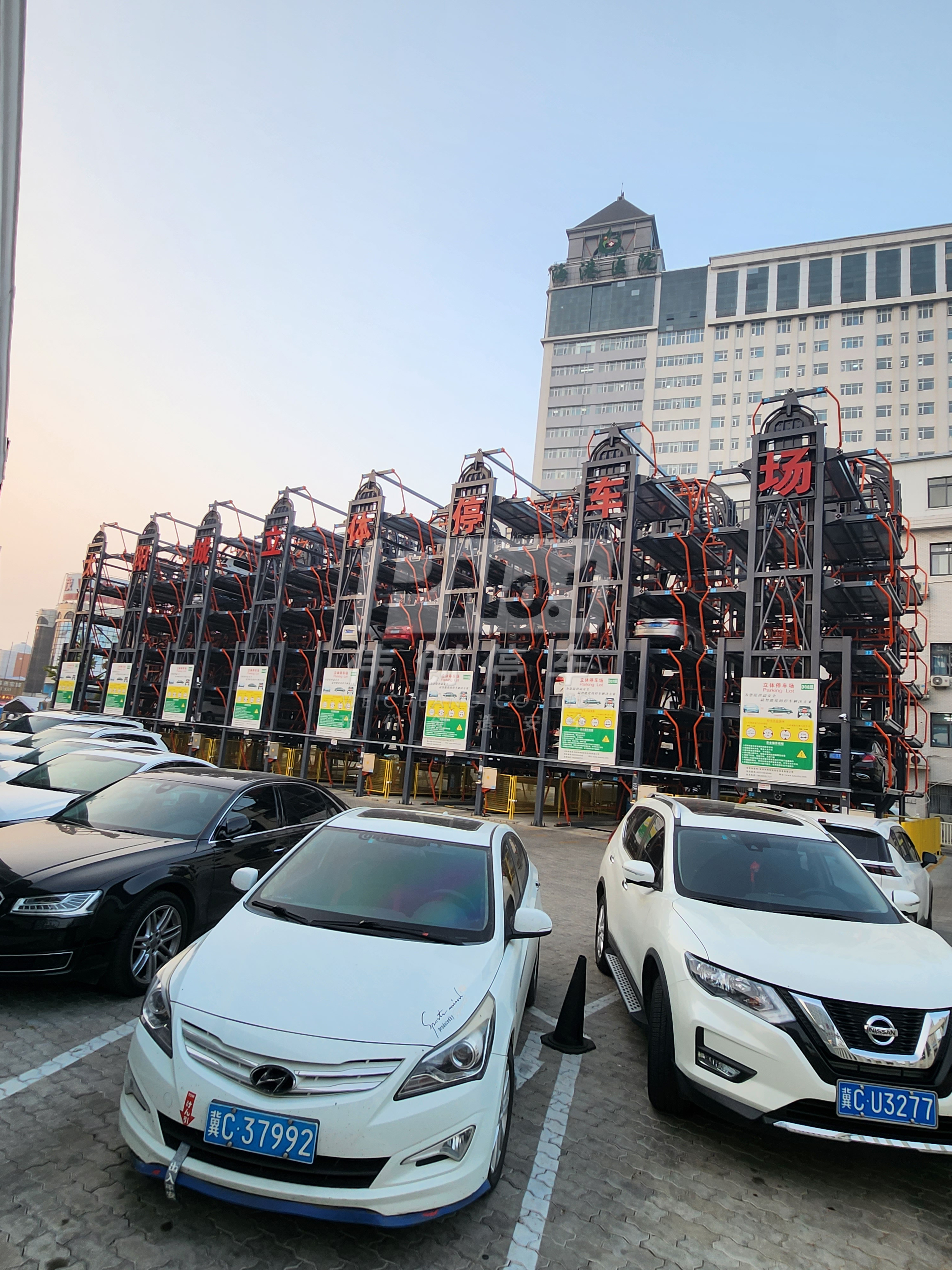 Key points of the municipal government! Weichuang Vertical Circulation Garage Helps Qinhuangdao Scenic Area