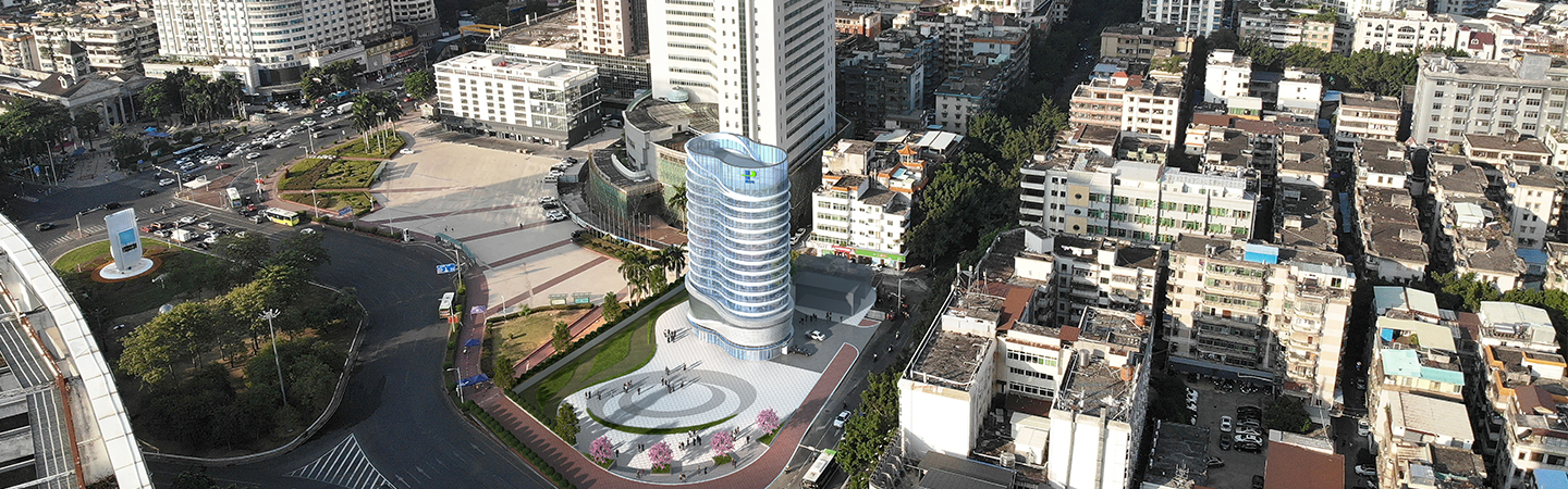 酷炫！深圳伟创17层圆形塔库震撼登场！